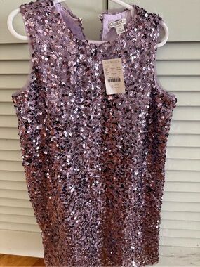 Crewcuts Lavender Sequin Dress